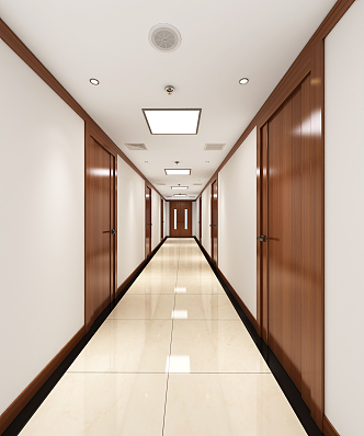 The Modern Corridor 3d model