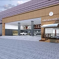 Modern Upscale 4S Auto Dealership Showroom Displaying Luxury Sports Cars With Spacious Elegant Interior