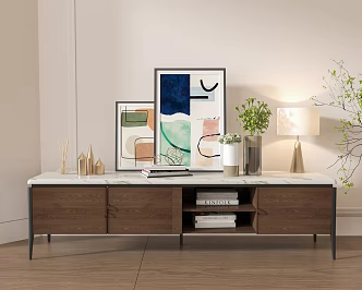 Modern TV Cabinet 3d model