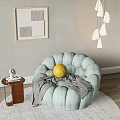 Modern Bubble Sofa Single Sofa Artistic Sayings 3d model
