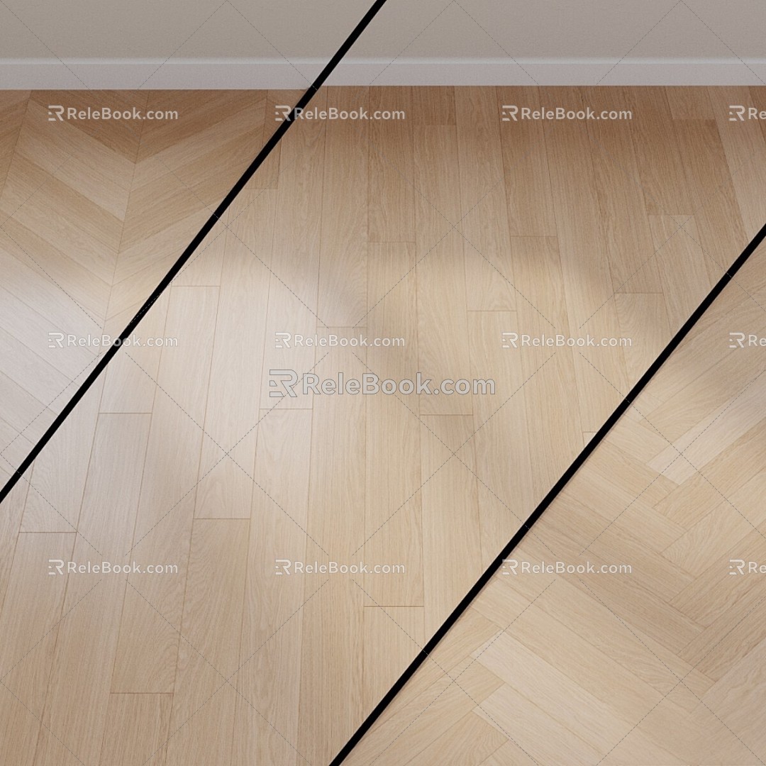 Modern Other Parquet Flooring Laminate Wood Flooring Wood Flooring Herringbone 3d model