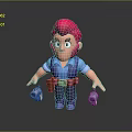 Characters Game Characters Game Characters Realistic Characters Cartoon Characters CG Characters Handmade Animation Handmade 3d model