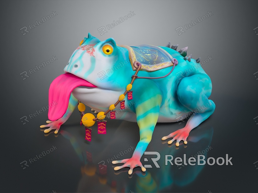 Frog Frog Frog Poison Frog Game Frog Reptile Cold Blooded Animal Reptile Reptile model