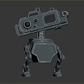 Robot Number Five Robot Sci-Fi Robot Character 3d model