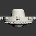 Modern Carved Carved Pattern Carved Decorative Parts Building Components 3d model