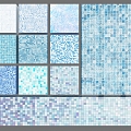 Modern Tile Mosaic 3d model