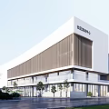 Community Activity Center 3d model