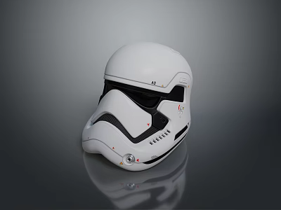 Sci-Fi Helmet Alien Helmet-Helmet High Tech Helmet Game Helmet 3d model