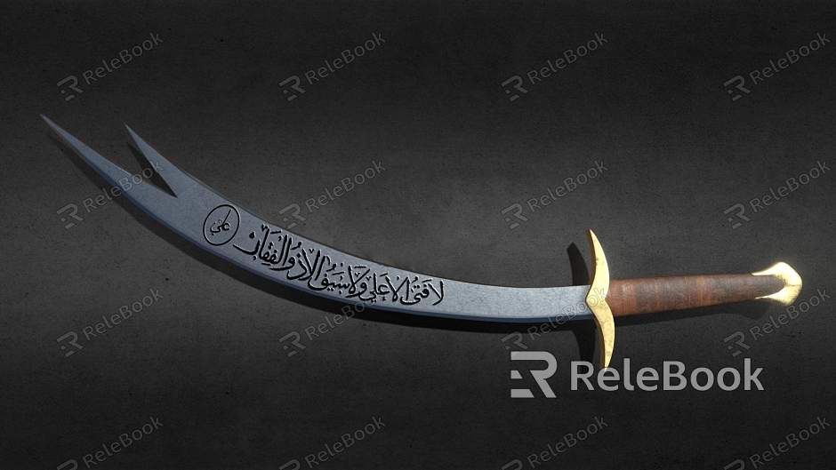 Zulfikar Sword model