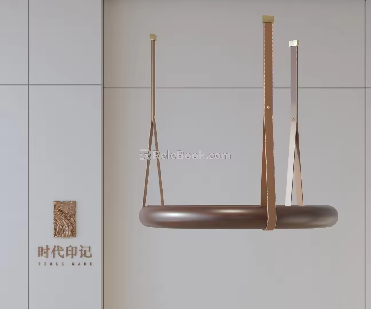 Modern chandelier 3d model