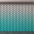 Modern Interior Wall Panel With Gradient Color And Geometric Patterns