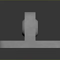 Precision Engineered Metal Mounting Bracket Featuring Square Base Vertical Hole And Multiple Mounting Holes