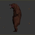 Modern Bear Big Bear Little Bear Black Bear 3d model