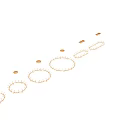 Modern Crystal Chandeliers With Transparent Disc Design And Metallic Hanging Frames