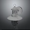 Silver Metal Furniture Wall Lamp with Modern Simple Design for Interior Decoration