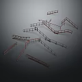 Architectural Metal Railings and Handrails for Building Construction Safety Design