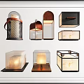 Modern Outdoor Lights With Various Designs Metal Frames And Glass Panels