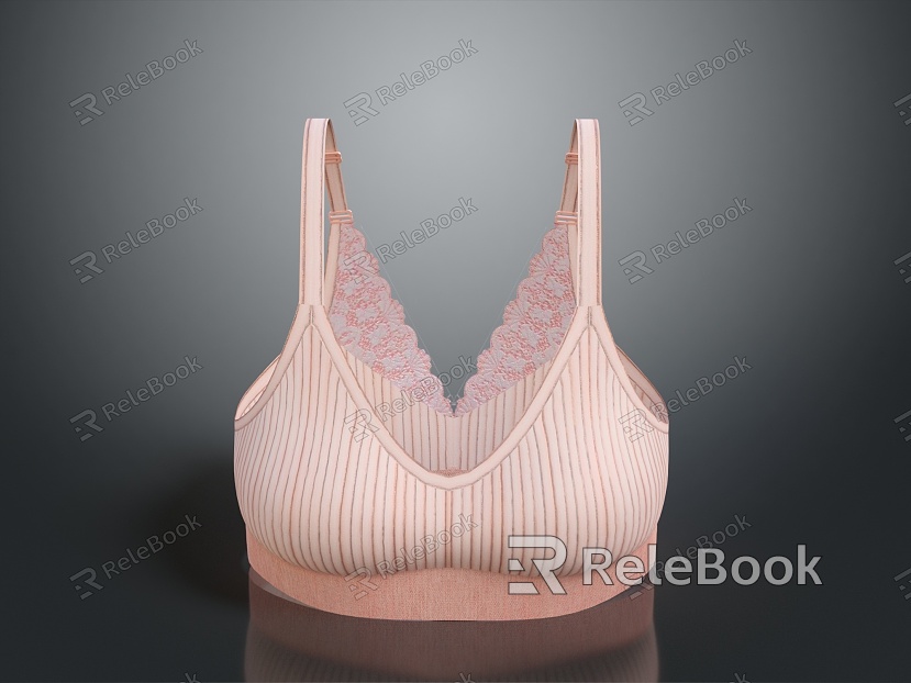 Underwear Bra Full Cup Bra Strapless Bra Silk Cotton Padded Bra Traceless Bra model