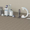 Advanced Medical Equipment Collection Featuring Monitoring Devices Diagnostic Machines And Imaging Systems 3d model