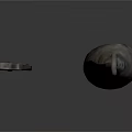 Ancient Metal Tools Including Human Shaped Long Implement And Bell Shaped Device