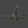 Webley IV Pistol 3d model