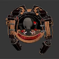alien warrior science fiction warrior alien general alien spaceship alien spaceship 3d model