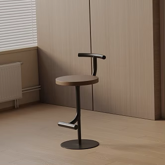 Modern Bar Chair 3d model