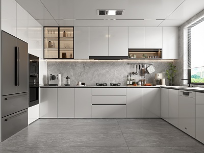 Modern Kitchen 3d model