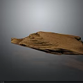 Natural Rustic Wood Slab With Intricate Grain And Textured Surface For Decorative Use
