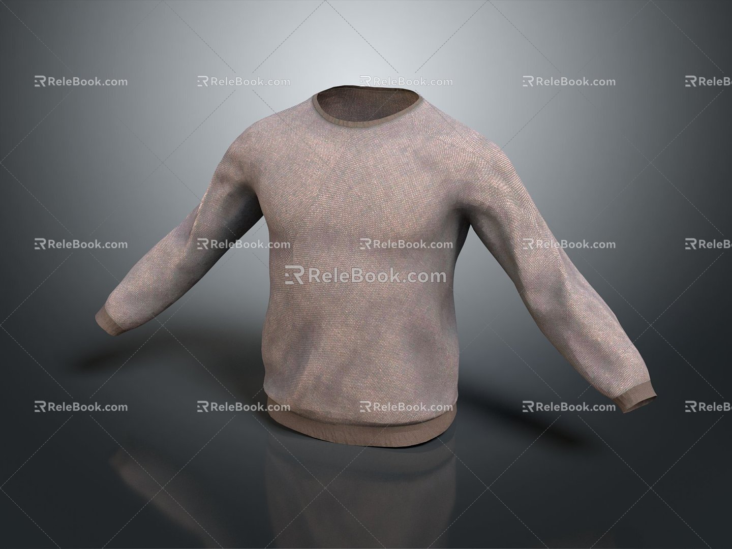 Modern Hoodie Casual Wear Hoodie 3d model