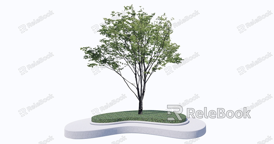 Modern Tree Pool Outdoor Tree Pool Seat model