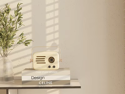 Modern ornaments combination 3d model