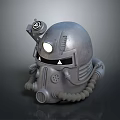 Sci-Fi Helmet Alien Helmet High Tech Helmet Game Helmet Helmet Helmet 3d model
