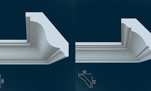 Corner Line Corner Line Combination Corner Line Gypsum Line Gypsum Line Corner Line 3d model