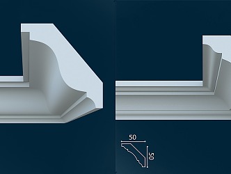 Corner Line Corner Line Combination Corner Line Gypsum Line Gypsum Line Corner Line 3d model