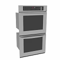 Modern Stainless Steel Double Wall Oven For Home Kitchen Cooking Appliances