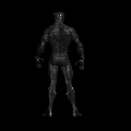 Game Movie Character 3D Model With Detailed Armored Texture And Standing Pose