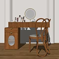Nordic Dressing Table 3d model