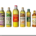 Various Kitchen Cooking Oil Bottles With Peanut Oil and Golden Dragon Fish Brand