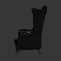 Modern Single Seater Sofa With Quilted Pattern Armrest Details And Elegant Design Elements