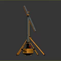 Commercial Portable Lighting Equipment In Orange With Various Tripod And Handheld Styles For Industrial Use
