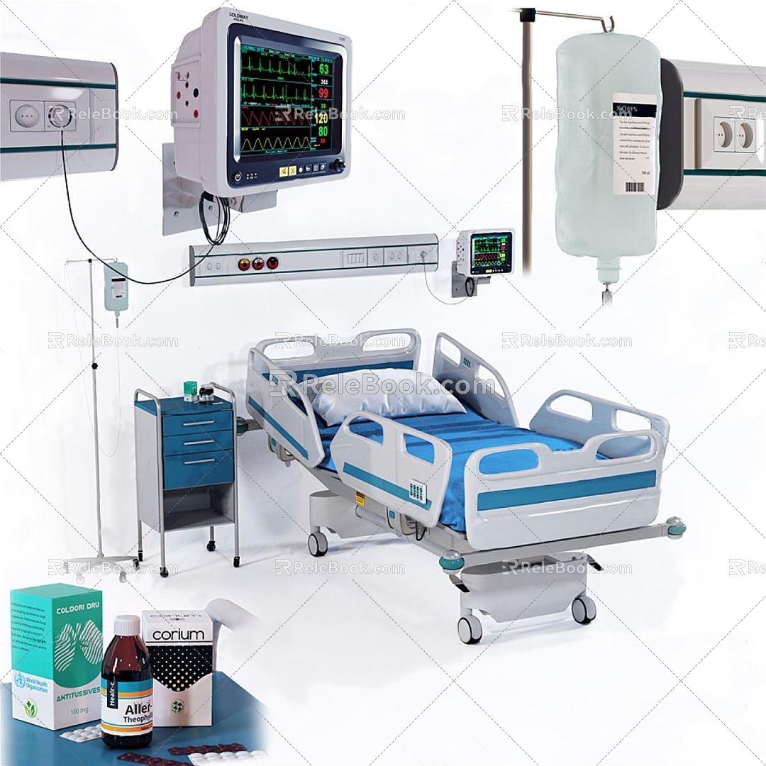 Modern Medical Equipment Medical Equipment model