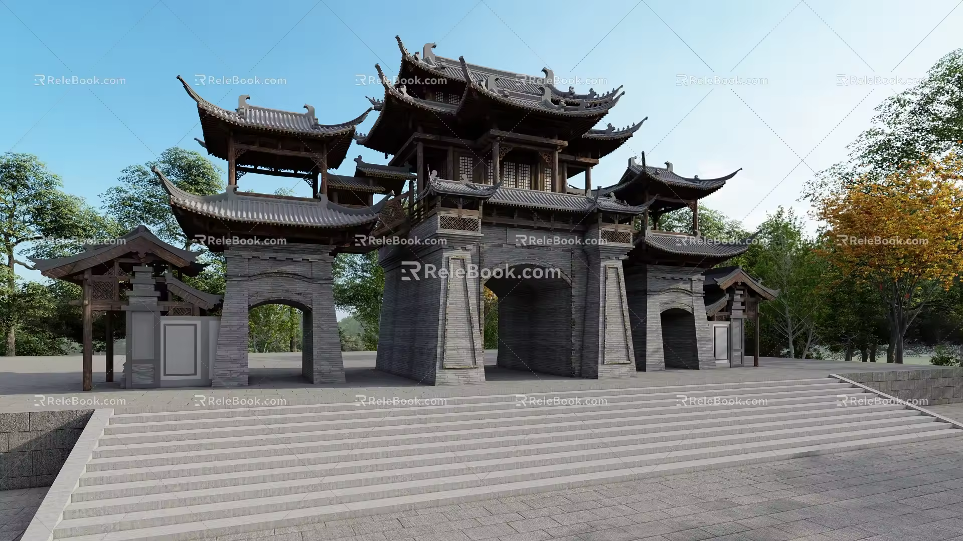 GATE LOAD 3d model
