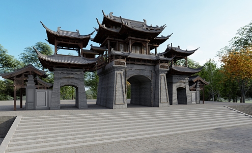 GATE LOAD 3d model