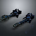 Science Fiction Firearms Next Generation Firearms Science Fiction Game Gun Game Firearms Game Gun Concept Gun Laser Gun 3d model