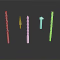 Different Types Of Metal Drill Bits Equipment For Drilling Tasks And Projects