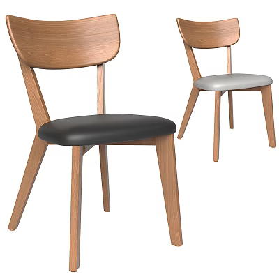 Modern Dining Chair Bjorn Dining Chair 3d model