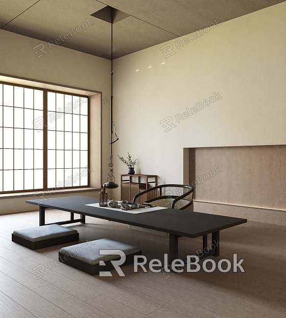 Japanese Tea Room model