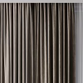 Grey and White Velvet Curtains with Elegant Drape and Soft Texture for Home Interior