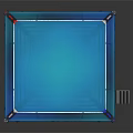 Professional Boxing Ring Sports Equipment with Steel Ropes Corner Posts and Blue Platform